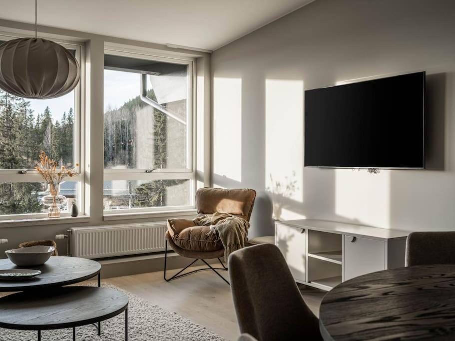 Chic Are Apt For 6 Ski-In-Ski-Out With Sauna Εξωτερικό φωτογραφία